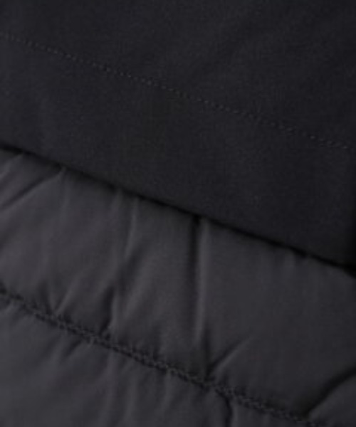 CAPEHORN(ケープホーン)の「(CAPEHORN)カサブランカダウンコート(ダウンジャケット/コート・レディース・ホワイト/ブラック・FREE)」の5枚目の写真