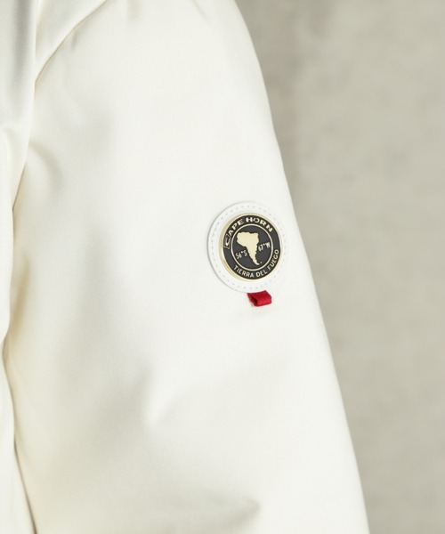 CAPEHORN(ケープホーン)の「(CAPEHORN)カサブランカダウンコート(ダウンジャケット/コート・レディース・ホワイト/ブラック・FREE)」の19枚目の写真