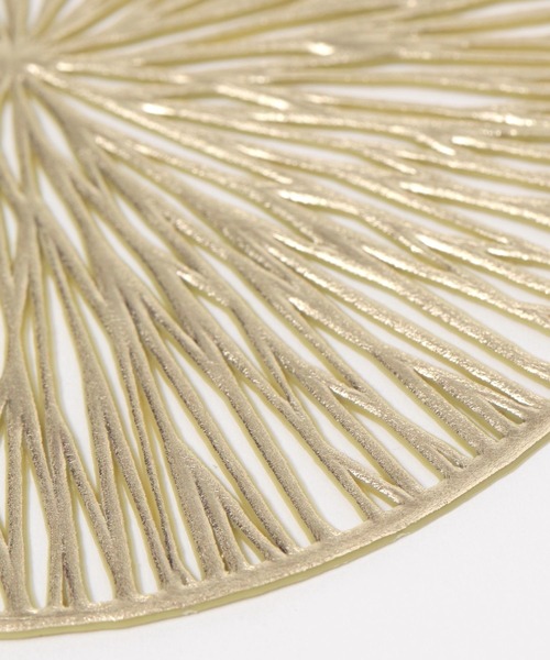 LAKOLE（ラコレ）の「PVCコースター4枚セット[ゴールド] / 207882（ランチョンマット/テーブルウェア・レディース・その他2・FREE）」の5枚目の写真