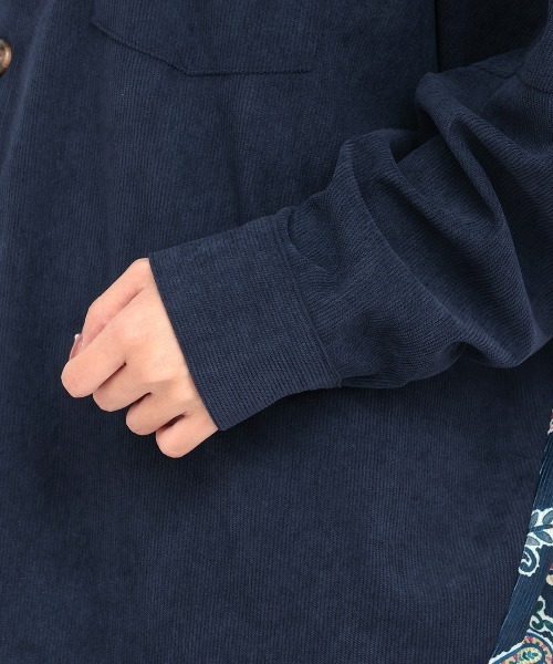 チチカカ(チチカカ)の「ペイズリードッキングシャツワンピース(シャツワンピース・レディース・ベージュ/ネイビー・FREE)」の16枚目の写真