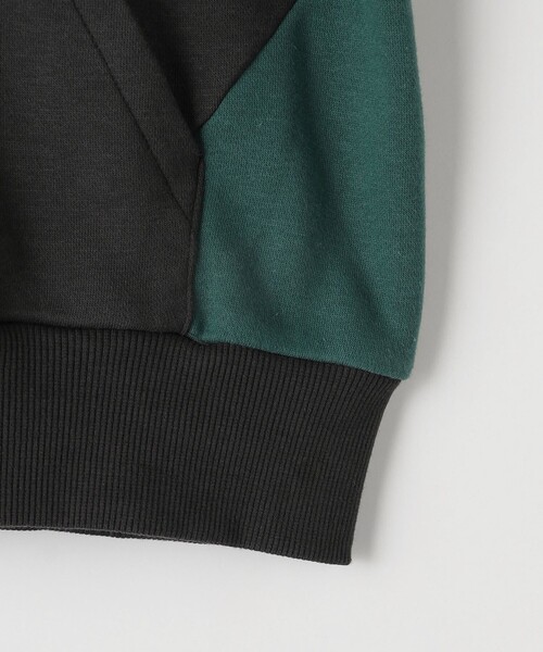 green label relaxing(グリーンレーベルリラクシング)の「TJ 裏毛 裏起毛 ジップカーディガン / キッズ 100cm-130cm(カーディガン/ボレロ・キッズ・ダークグレー/ネイビー・130cm/120cm/100cm/110cm)」の8枚目の写真