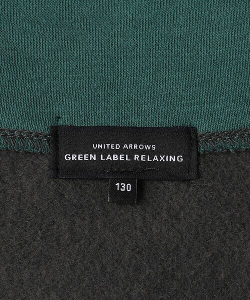 green label relaxing(グリーンレーベルリラクシング)の「TJ 裏毛 裏起毛 ジップカーディガン / キッズ 100cm-130cm(カーディガン/ボレロ・キッズ・ダークグレー/ネイビー・130cm/120cm/100cm/110cm)」の17枚目の写真