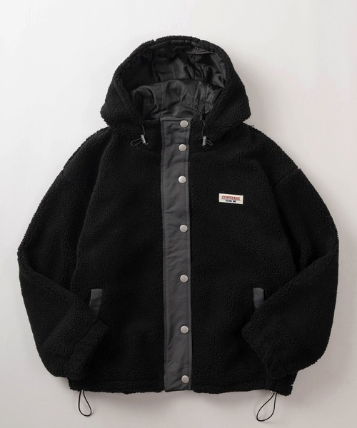 GAP ロゴボアパーカーフリース フード付き パーカー ブラウン