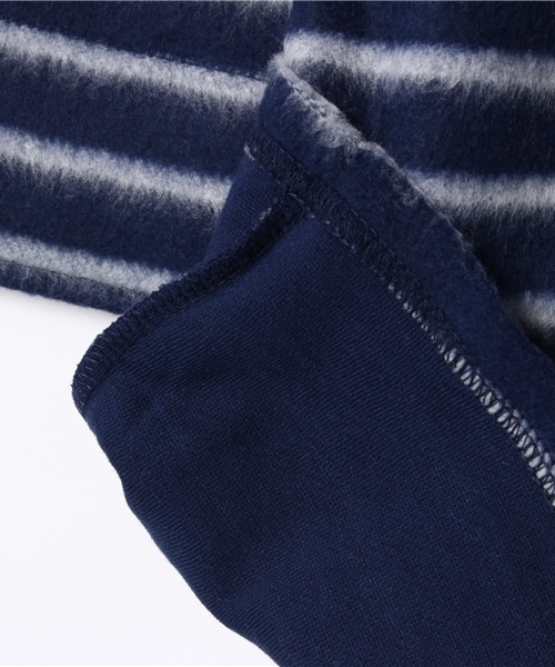 URBAN RESEARCH DOORS KIDS（アーバン リサーチ ドアーズ キッズ　）の「FORK＆SPOON 起毛ボーダーOP（ワンピース・キッズ・ネイビー/オフホワイト/レッド・105/90/135/120）」の11枚目の写真