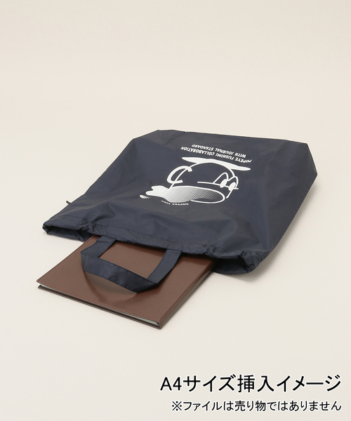 JOURNAL STANDARD（ジャーナルスタンダード）の「POPEYE Gymsack（バックパック/リュック・レディース・ブラック/ネイビー・FREE）」の7枚目の写真