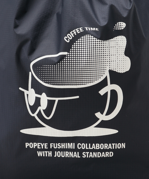 JOURNAL STANDARD（ジャーナルスタンダード）の「POPEYE Gymsack（バックパック/リュック・レディース・ブラック/ネイビー・FREE）」の11枚目の写真