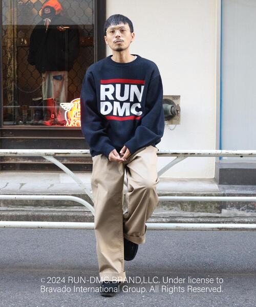 Right-on(ライトオン)の「Other(ソノタ)【メンズ】バンドダブルジャカードニット(ニット/セーター・メンズ・ネイビー/ダークグレー/ホワイト/ブラウン・M/L/XL)」の13枚目の写真