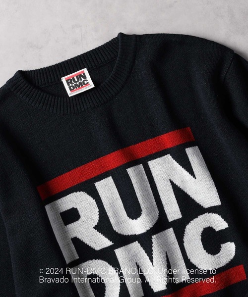 Right-on(ライトオン)の「別注 バンドダブルジャカードニット(ニット/セーター・メンズ・ネイビー/ダークグレー/ホワイト/ブラウン・M/L/XL)」の6枚目の写真