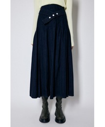 MOUSSY | デニムロングスカート(デニムスカート)
