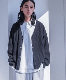 MDR（エムディアール）の「『畦編みVネックカーディガン』（カーディガン/ボレロ）」