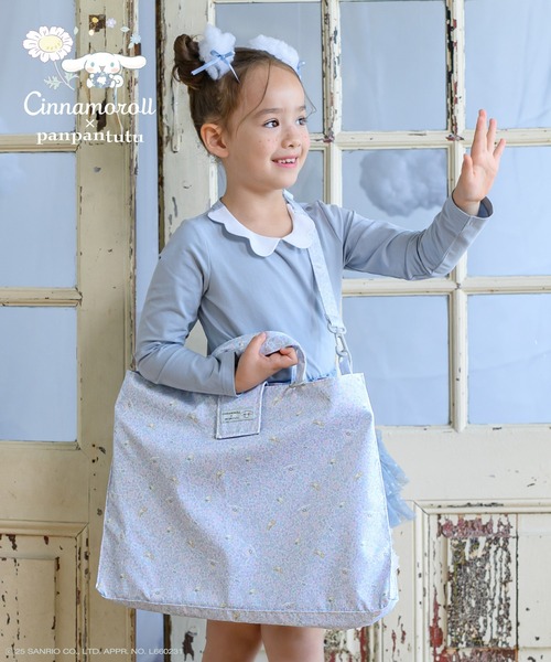 【新品】シナモロールpanpantutuレッスントート マイメロディ/シナモロール】2wayレッスンバッグ(鍵盤ハーモニカ対応