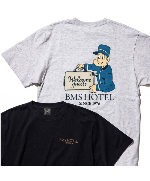 BEAMS - ビームス　BMSロゴ入りネイビーセーター ビームス BMSロゴ入りネイビーセーター