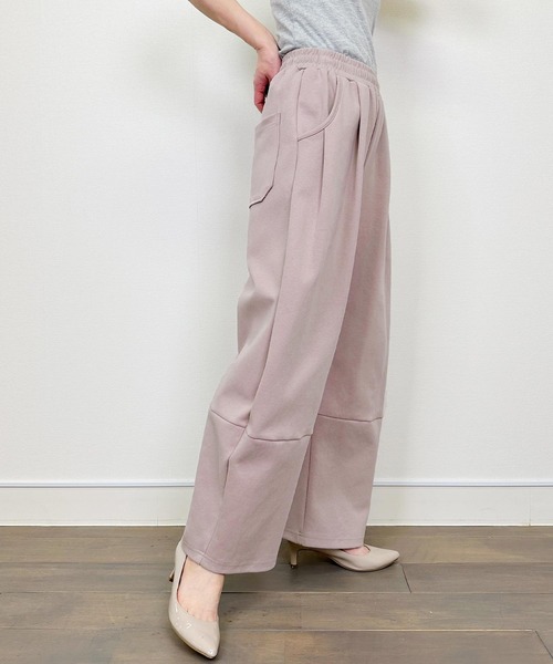 LUGIVA(ルギヴァ)の「カーブパンツ(その他パンツ・レディース・ブラック/オフホワイト/ピンク・M)」の14枚目の写真