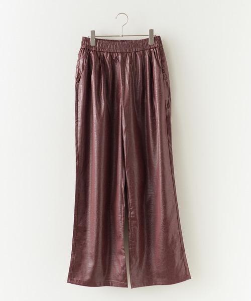 ROOPTOKYO（ループトウキョウ）の「ルーズシルエット ヴィンテージライク イージーパンツ（スラックス・レディース・グレー/ブラック/ブラウン/ワイン・FREE）」の16枚目の写真