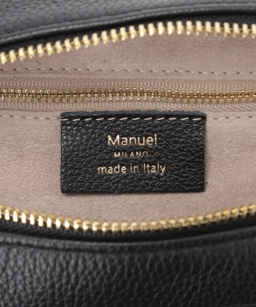 イエナ　Manuel MILANOマニュエルミラノ 別注 レザーバッグ MIDI Manuel MILANO/マニュエルミラノ 別注 レザーバッグ MIDI