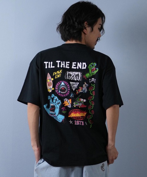 SANTA CRUZ（サンタクルーズ）の「【ムラサキスポーツ限定】SANTACRUZ/サンタクルーズ 半袖Tシャツ バックプリント 502252402（Tシャツ/カットソー・メンズ・ホワイト/ベージュ/ブラック・XL/L/M）」の19枚目の写真