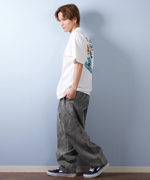 SANTA CRUZ（サンタクルーズ）の「【ムラサキスポーツ限定】SANTACRUZ/サンタクルーズ 半袖Tシャツ バックプリント 502252402（Tシャツ/カットソー・メンズ・ホワイト/ベージュ/ブラック・XL/L/M）」の10枚目の写真