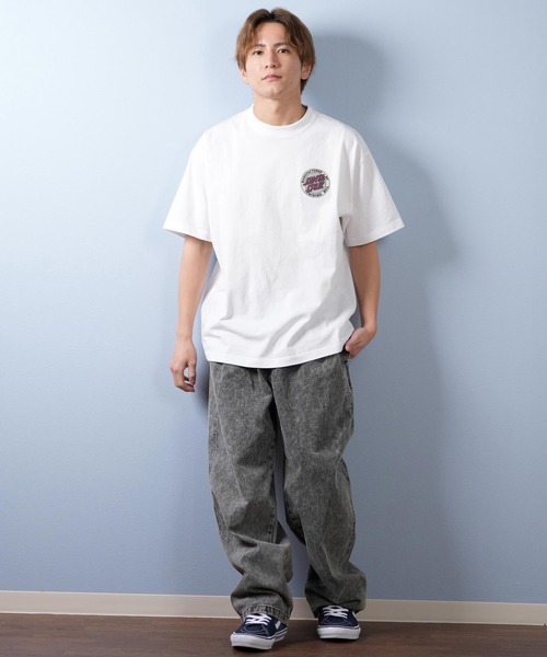 SANTA CRUZ（サンタクルーズ）の「【ムラサキスポーツ限定】SANTACRUZ/サンタクルーズ 半袖Tシャツ バックプリント 502252402（Tシャツ/カットソー・メンズ・ホワイト/ベージュ/ブラック・XL/L/M）」の9枚目の写真