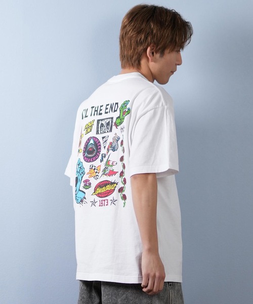SANTA CRUZ（サンタクルーズ）の「【ムラサキスポーツ限定】SANTACRUZ/サンタクルーズ 半袖Tシャツ バックプリント 502252402（Tシャツ/カットソー・メンズ・ホワイト/ベージュ/ブラック・XL/L/M）」の8枚目の写真