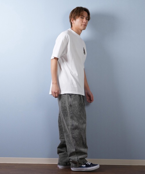 SANTA CRUZ（サンタクルーズ）の「【ムラサキスポーツ限定】SANTACRUZ/サンタクルーズ 半袖Tシャツ バックプリント 502252402（Tシャツ/カットソー・メンズ・ホワイト/ベージュ/ブラック・XL/L/M）」の12枚目の写真