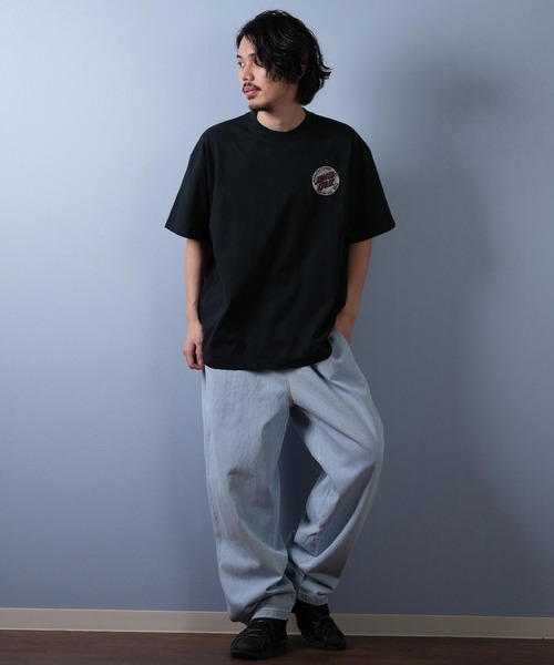 SANTA CRUZ（サンタクルーズ）の「【ムラサキスポーツ限定】SANTACRUZ/サンタクルーズ 半袖Tシャツ バックプリント 502252402（Tシャツ/カットソー・メンズ・ホワイト/ベージュ/ブラック・XL/L/M）」の21枚目の写真