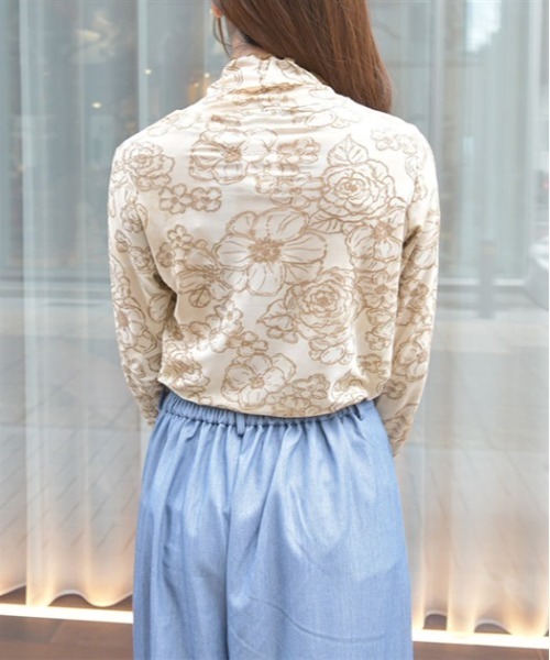 axes femme（アクシーズファム）の「シアーフロッキーインナー（Tシャツ/カットソー・レディース・ブラック/ピンク/イエロー・FREE）」の6枚目の写真