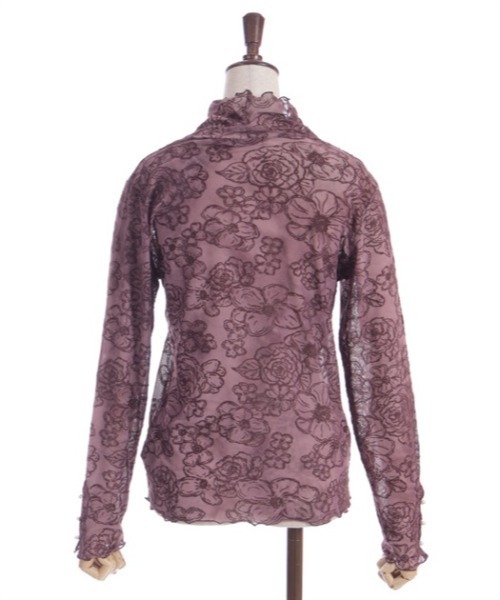 axes femme（アクシーズファム）の「シアーフロッキーインナー（Tシャツ/カットソー・レディース・ブラック/ピンク/イエロー・FREE）」の12枚目の写真