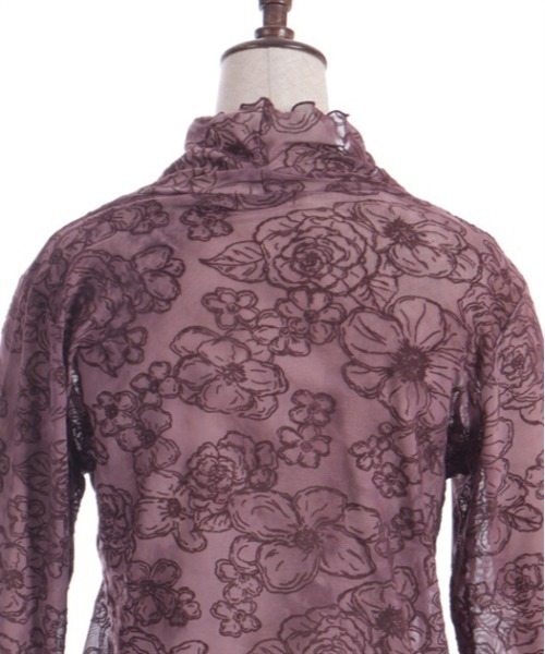 axes femme（アクシーズファム）の「シアーフロッキーインナー（Tシャツ/カットソー・レディース・ブラック/ピンク/イエロー・FREE）」の15枚目の写真