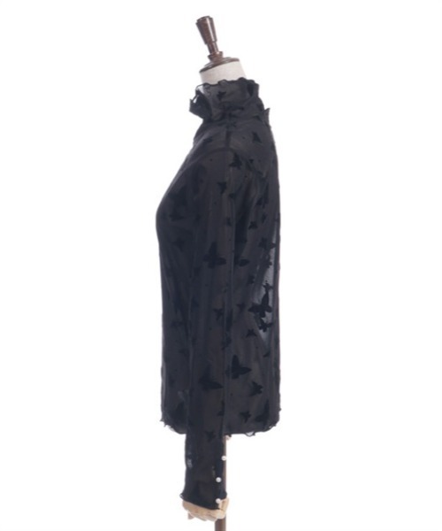 axes femme（アクシーズファム）の「シアーフロッキーインナー（Tシャツ/カットソー・レディース・ブラック/ピンク/イエロー・FREE）」の19枚目の写真