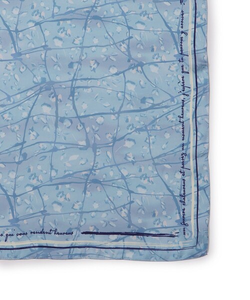 ROPE' PICNIC(ロペピクニック)の「【YOKU MOKU/ヨックモック×ROPE' PICNIC】フラワーグラデーションスカーフ(バンダナ/スカーフ・レディース・キナリ/ブルー系その他4・FREE)」の17枚目の写真