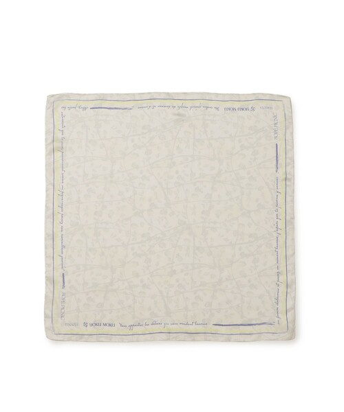 ROPE' PICNIC(ロペピクニック)の「【YOKU MOKU/ヨックモック×ROPE' PICNIC】フラワーグラデーションスカーフ(バンダナ/スカーフ・レディース・キナリ/ブルー系その他4・FREE)」の21枚目の写真