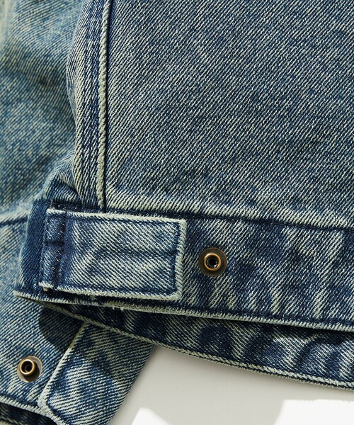 セール】加工 デニムショートブルゾン（ブルゾン）｜FREAK'S