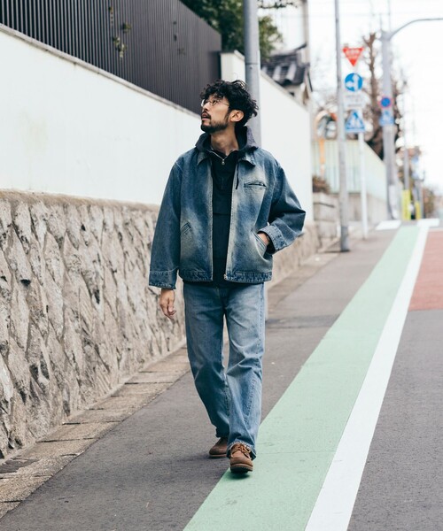 FREAK'S STORE（フリークスストア）の「加工 デニムショートブルゾン