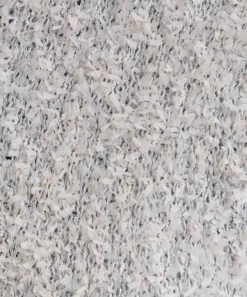 grove（グローブ）の「ラメリリーニットベスト（ベスト・レディース・オフホワイト/グレイッシュベージュ・02/01/03）」の6枚目の写真