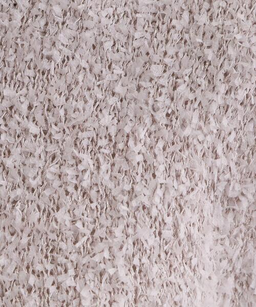 grove（グローブ）の「ラメリリーニットベスト（ベスト・レディース・オフホワイト/グレイッシュベージュ・02/01/03）」の10枚目の写真