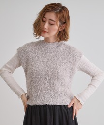 grove | ラメリリーニットベスト(ベスト)