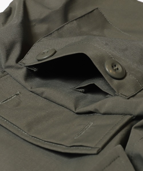 coca（coca）（コカ）の「【WEB限定セール】ミリタリーショートジャケット（ミリタリージャケット・レディース・カーキ・L/M）」の3枚目の写真