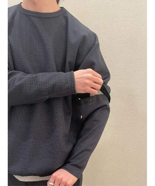 MINOTAUR（ミノトール）の「MINOTAUR INST. FOR ESTNATION / トランスフォームカットソー（Tシャツ/カットソー・メンズ・チャコールグレー/ブラック・MEDIUM/LARGE）」の17枚目の写真