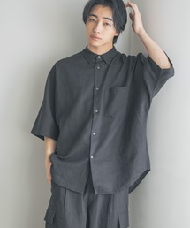 LOWRYS FARM | ノルマンディリネンシャツＳＳ　249970(シャツ/ブラウス)