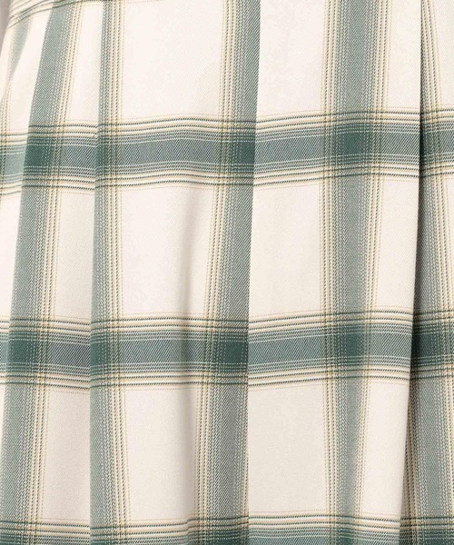 LOWRYS FARM(ローリーズファーム)の「オンブレチェックベアサロペット 289828(サロペット/オーバーオール・レディース・オフホワイト/ブラック・FREE)」の20枚目の写真