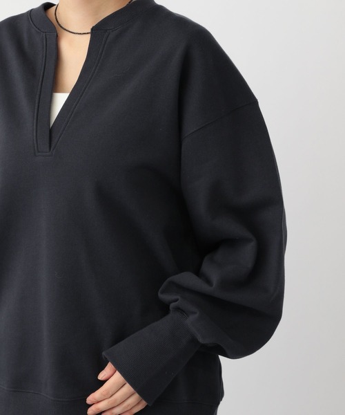 セール】キーネックウラケプルオーバー_長袖（スウェット）｜A part by