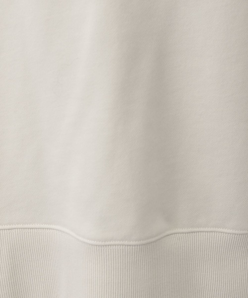 A part by（アパートバイ）の「キーネックウラケプルオーバー_長袖（スウェット・レディース・ネイビー/アイボリー/グレー系その他2・FREE）」の8枚目の写真
