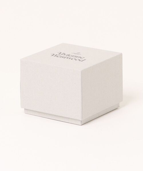 Vivienne Westwood（ヴィヴィアンウエストウッド）の「NEW DIAMANTE HEART EARRINGS（ピアス（両耳用）・レディース・ダークパープル/ブラック×ゴールド/シルバー/ゴールド・FREE）」の6枚目の写真