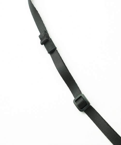 X-girl（エックスガール）の「X-girl SPORTS/エックスガール スポーツ ショルダーバック SACOCHE サコッシュ 撥水 155251053002（ショルダーバッグ・レディース・ブラック/グレー/ホワイト・FREE）」の10枚目の写真