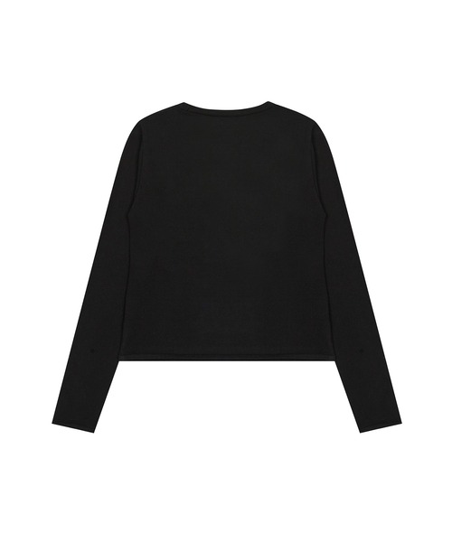 LUVISTRUE(ラヴイズトゥルー)の「IM HOW DEEP BUTTON KNIT(ニット/セーター・レディース・アイボリー/ブラック/グレー・FREE)」の20枚目の写真