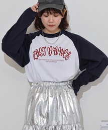 MODISH GAZE（モディシュガゼ）の「MODISH GAZE LAST DANCE ラグランロンT（Tシャツ/カットソー）」