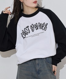 MODISH GAZE（モディシュガゼ）の「MODISH GAZE LAST DANCE ラグランロンT（Tシャツ/カットソー）」