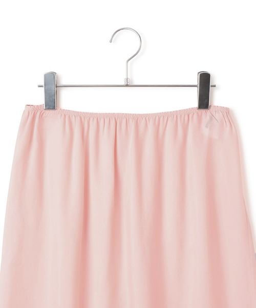 ADAM ET ROPE'（アダムエロペ）の「【EMOELLE】キュプラレースイージースカート（スカート・レディース・ピンク/ダークブラウン・FREE）」の18枚目の写真