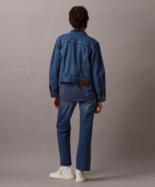 Calvin Klein(カルバン・クライン)の「クラッシックトラッカーデニムジャケット(デニムジャケット・レディース・ブルー・S/M/XS)」の15枚目の写真