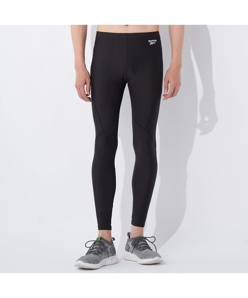 Reebok リーボック レギンス ロング丈 耐塩素加工 UVケア 紫外線